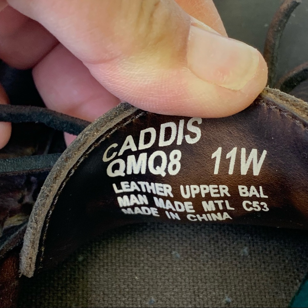 Men’s Bass Caddis Leather Boat Shoes - Picture 9 of 10